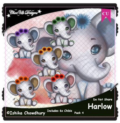 Harlow CU/PU Pack 4