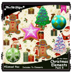 Christmas Elements CU/PU Pack 5 Christmas Elements CU/PU Pack 5