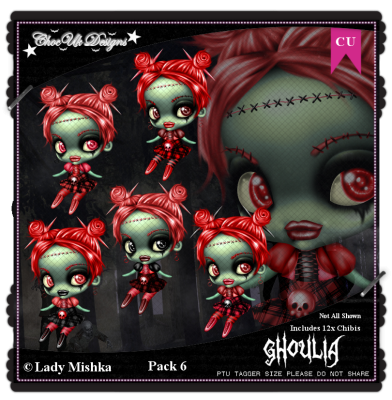 Ghoulia CU/PU Pack 6