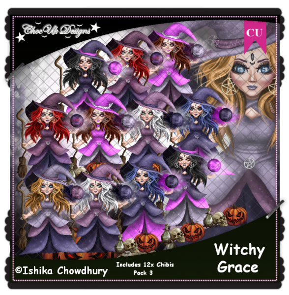 Witchy Grace CU/PU Pack 3 - Click Image to Close