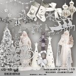 Designer Stash 105 - Silver Christmas - cu4cu/cu