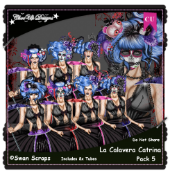 La Calavera Catrina CU/PU Pack 5