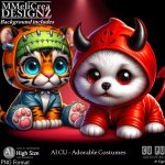 AI - CU Adorable Costumes (CU4PU / PNG)