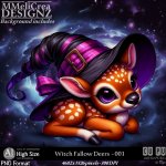 AI - Witch Fallow Deers - CU001 (CU4PU/PNG)