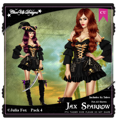 Jax Sparrow CU/PU Pack 4