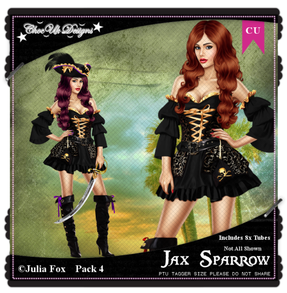 Jax Sparrow CU/PU Pack 4 - Click Image to Close