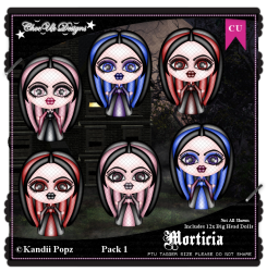 Morticia CU/PU Pack 1
