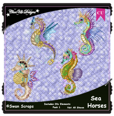 Sea Horses Elements CU/PU Pack