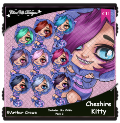 Cheshire Kitty CU/PU Pack 2