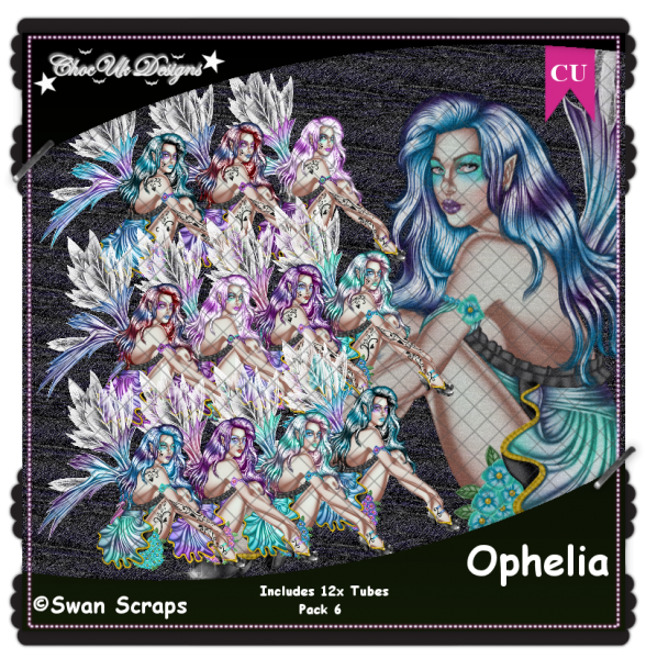 Ophelia CU/PU Pack 6 - Click Image to Close