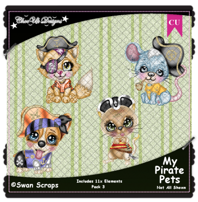 My Pirate Pets Elements CU/PU Pack 3