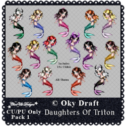 Daughters Of Triton CU/PU Pack