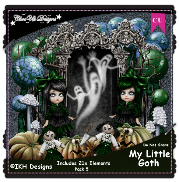 My Little Goth Elements CU/PU Pack 5 - Click Image to Close