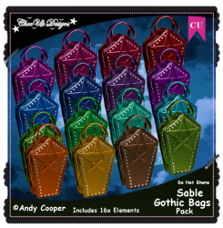 Sable Gothic Bags CU/PU Sable Gothic Bags CU/PU