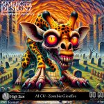 AI - CU Zombie Giraffes (CU4PU / PNG)