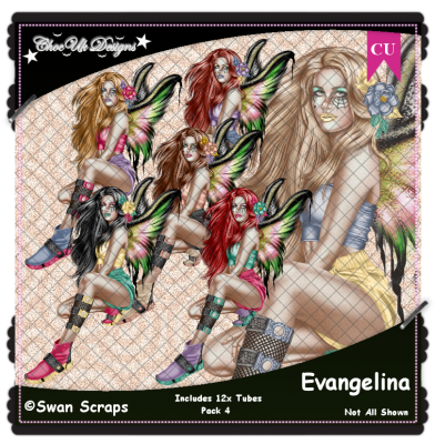 Evangelina CU/PU Pack 4