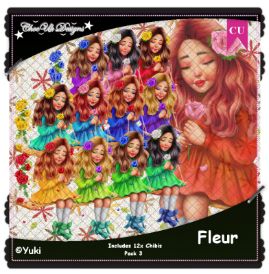 Fleur CU/PU Pack 3