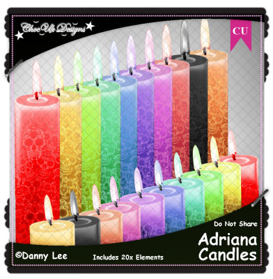 Adriana Candles Elements CU/PU