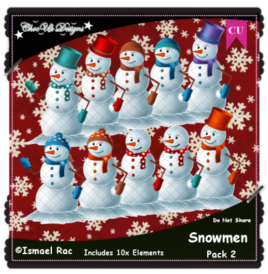 Snowmen Elements CU/PU Pack 2