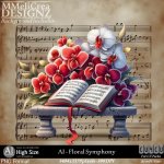 AI - CU4CU - Floral Symphony (CU4CU/PNG)