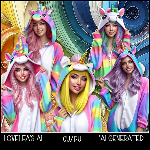 UNICORN RAINBOW PACK - Click Image to Close