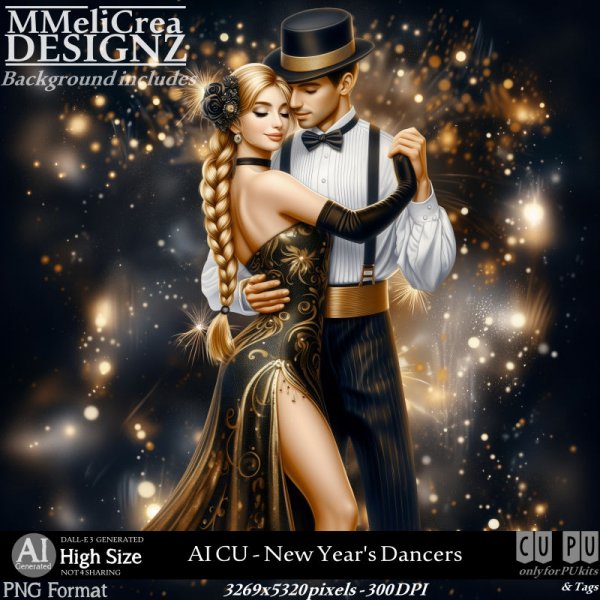 AI - CU New Year's Dancers (CU4PU / PNG) - Click Image to Close