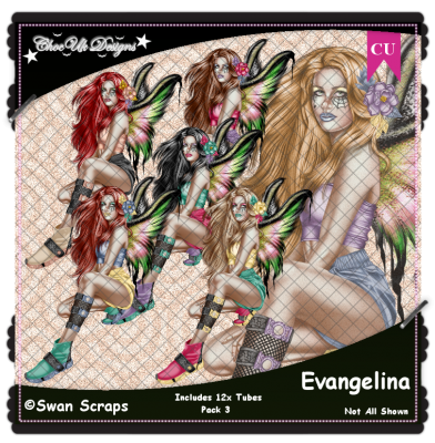 Evangelina CU/PU Pack 3