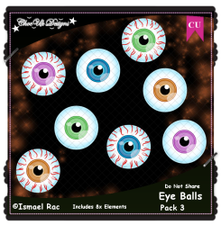 Eye Balls CU/PU Pack 3