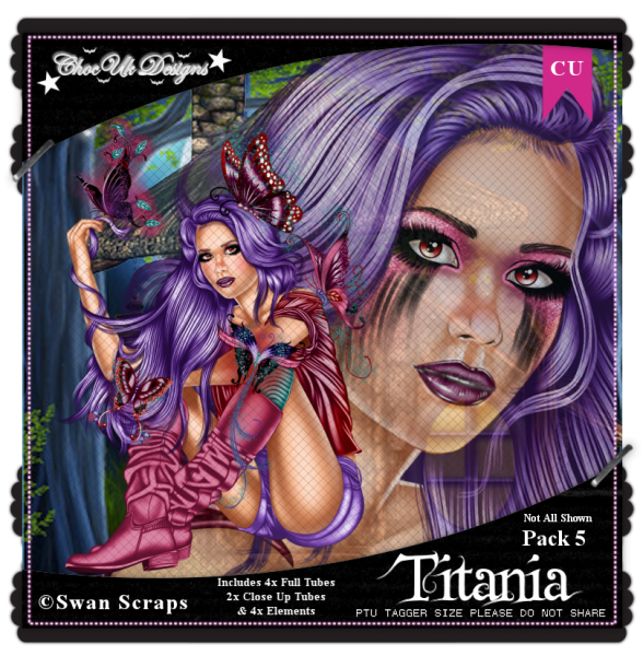 Titania & Elements CU/PU Pack 5 - Click Image to Close