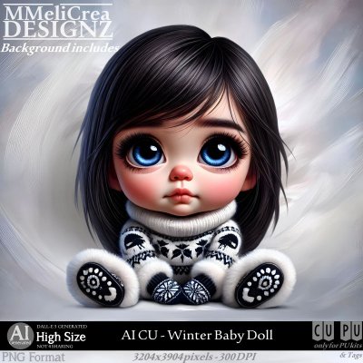 AI - CU Winter Baby Doll (CU4PU/PNG)