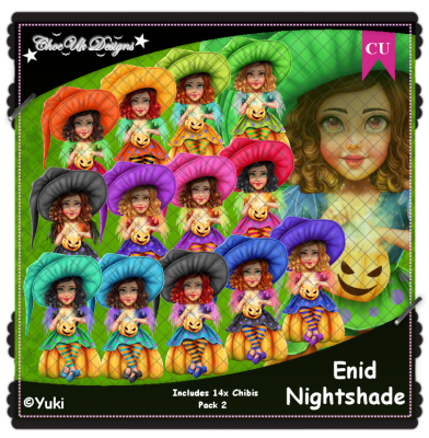 Enid Nightshade CU/PU Pack 2