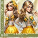 AI - GIRLS PACK CU024 (CU4PU/PNG)