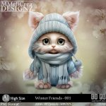 AI - Winter Friends - CU001 (CU4PU/PNG/PACK)