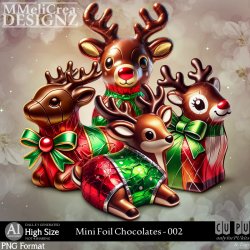 AI - Mini Foil Chocolates - CU002 (CU4PU/PNG/PACK)