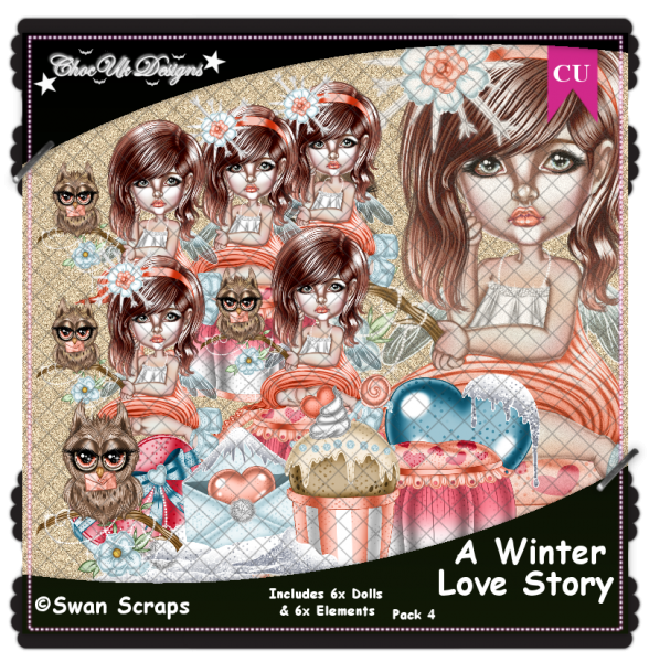 A Winter Love Story CU/PU Pack 4 - Click Image to Close