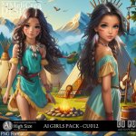 AI - GIRLS PACK CU012 (CU4PU/PNG)