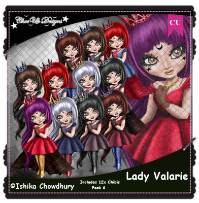 Lady Valerie CU/PU Pack 6