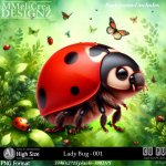 AI - Lady Bug - CU001 (CU4PU/PNG/PACK)