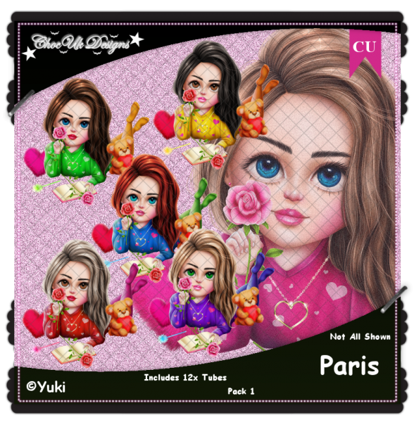 Paris CU/PU Pack 1 - Click Image to Close