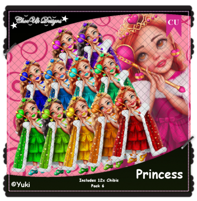 Princess CU/PU Pack 6