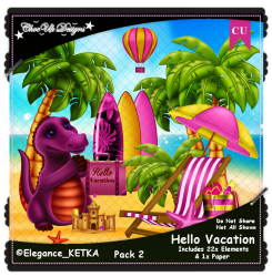 Hello Vacation Elements CU/PU Pack 2