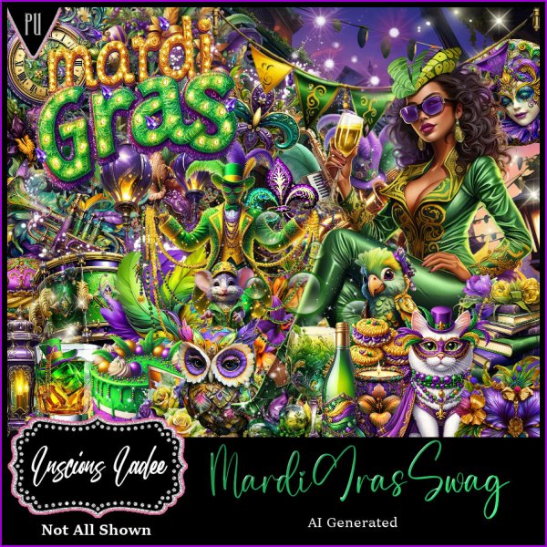 Mardi Gras Swag - Click Image to Close