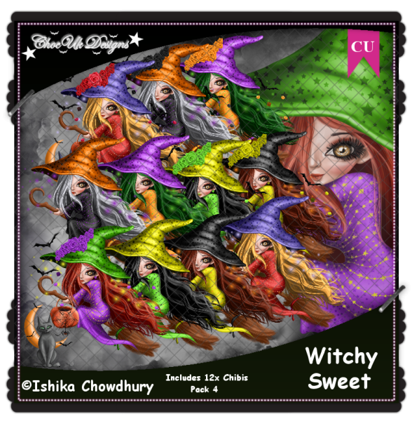 Witchy Sweet CU/PU Pack 4 - Click Image to Close