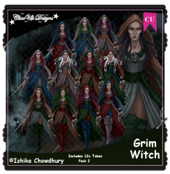 Grim Witch CU/PU Pack 2