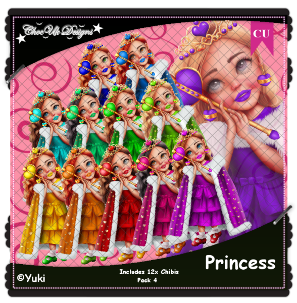 Princess CU/PU Pack 4 - Click Image to Close