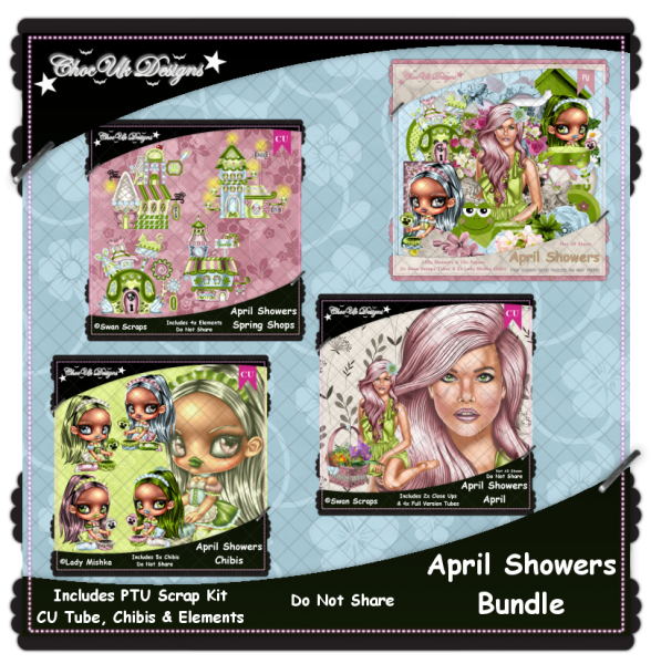 April Showers Bundle - Click Image to Close