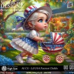 AI - CU Lil USA Patriot Childs (CU4PU/PNG)
