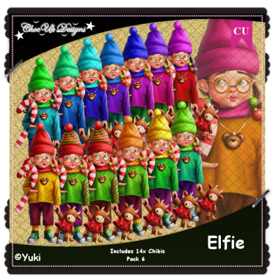 Elfie CU/PU Pack 6