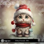 AI - XMas Friends - CU001 (CU4PU/PNG/PACK)