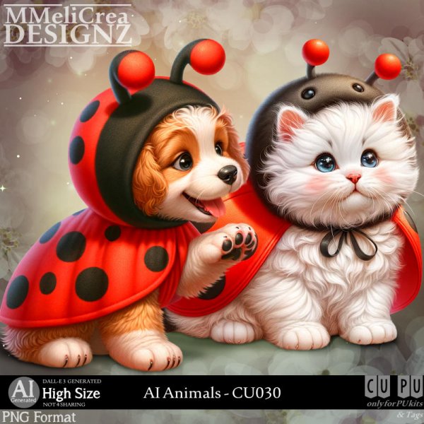 AI - ANIMALS CU030 (CU4PU/PNG) - Click Image to Close